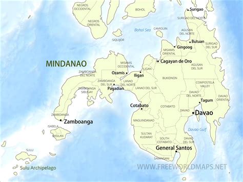 mindanao city list|Key Cities in Mindanao .